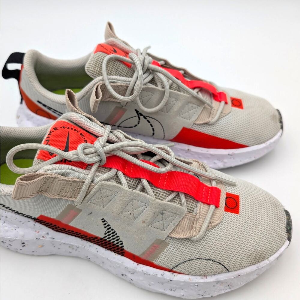 Nike Crater Impact Running Shoes Women's Light Bone/Bright Crimson Sz US9.5 EU41 - Picture 11 of 14